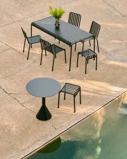 1 Palissade Bord, 2 Palissade Chair og 1 Palissade Dining Bench