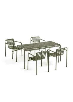 1 Palissade Bord og 4 Palissade Dining Armchair