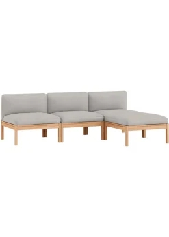 3 Seater Sofa with Chaise Longue - The MOEBE Modular Sofa