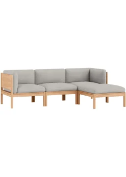 3 Seater Sofa with Sides + Chaise Longue - The MOEBE Modular Sofa