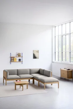 3 Seater Sofa with Sides + Chaise Longue - ​​The MOEBE Modular Sofa