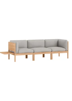 3 Seater Sofa With Sides + 1 Side Table - ​​The MOEBE Modular Sofa