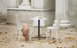 Allez chair in oak - molded wicker