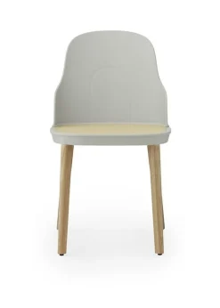 Allez chair in oak - molded wicker