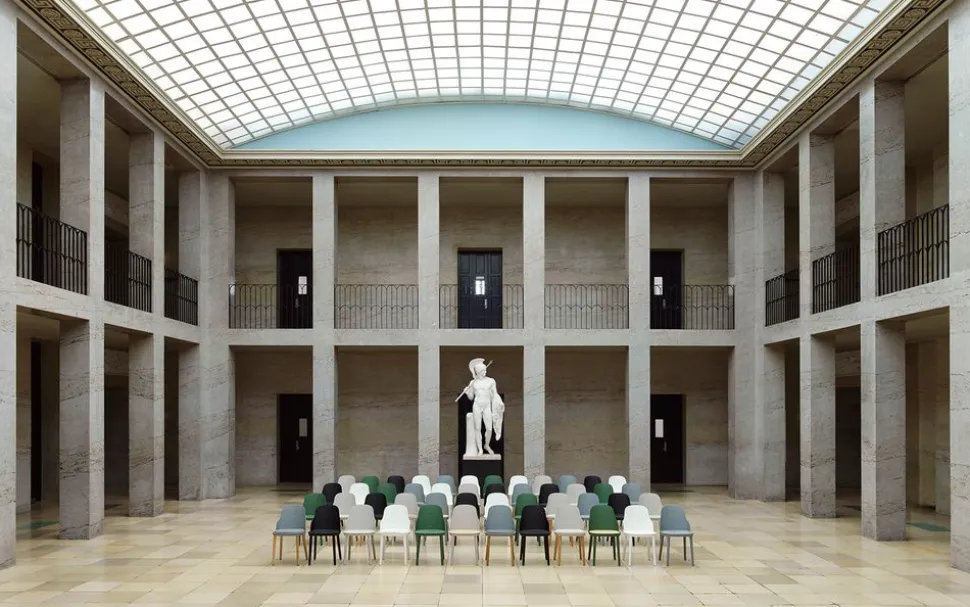 Allez stol polstret Canvas eg