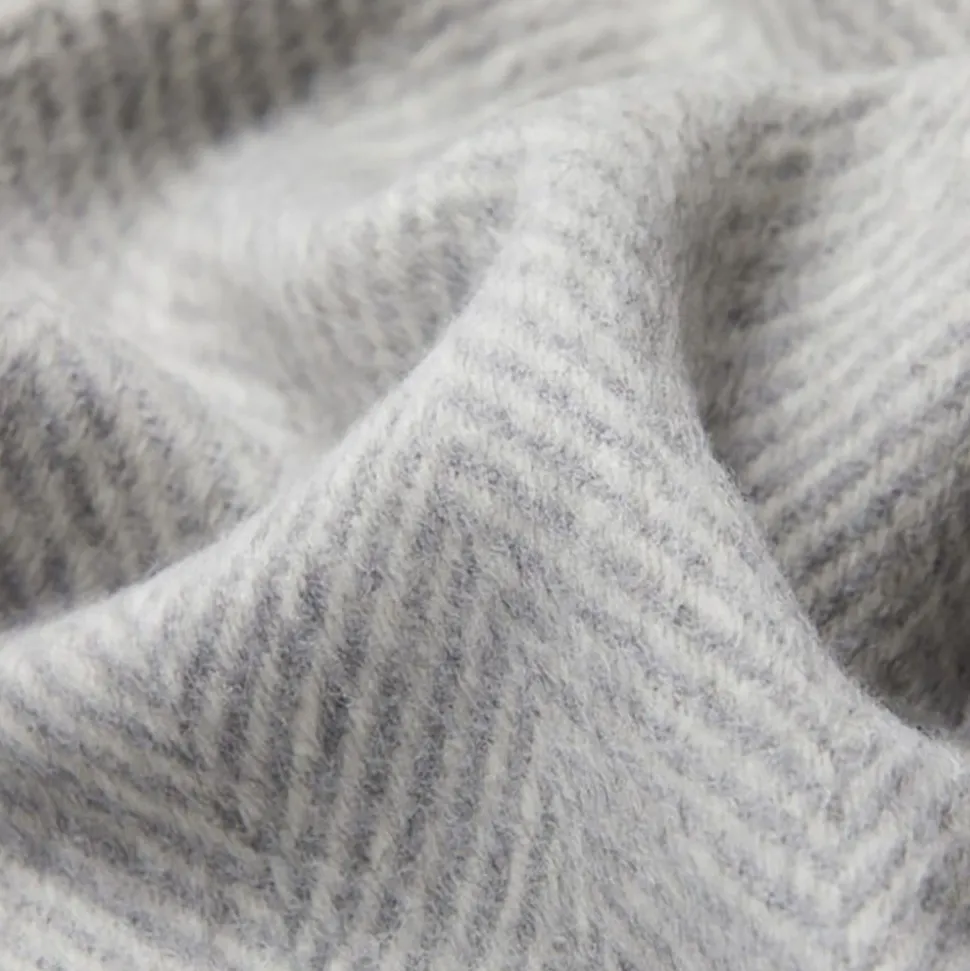 Alpaca Herringbone Throw