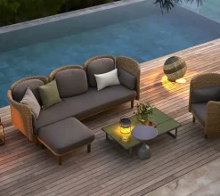 Arch Lounge Chair w. High Arm/Backrest