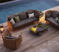 Arch Lounge Chair w. High Arm/Backrest