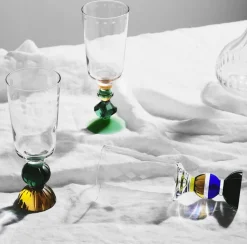 Ascot Tall Crystal Glass - 2 pcs