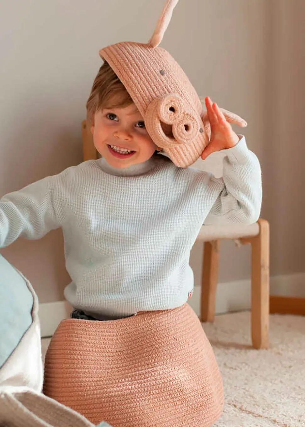 Basket Peppy The Pig