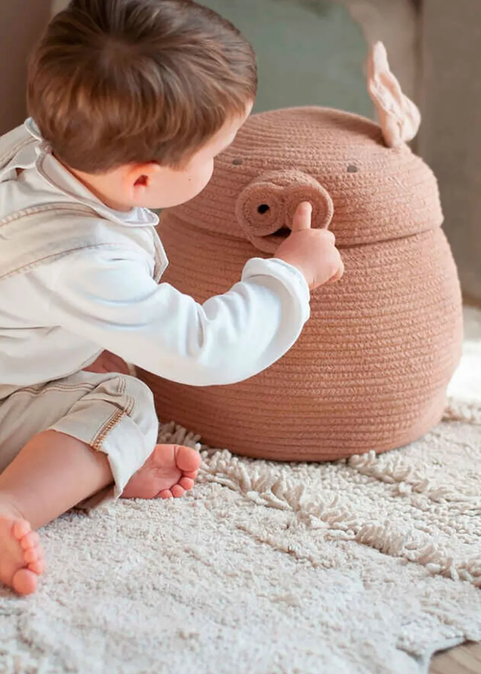 Basket Peppy The Pig