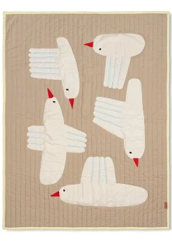 Bird Quilted Blanket