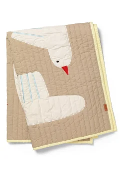 Bird Quilted Blanket