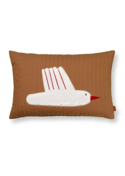 Bird Quilted Cushion