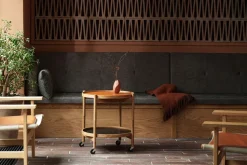 Bølling Tray Table 60 / Black Stained Beech