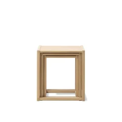 BM375 Nesting Tables / By Børge Mogensen