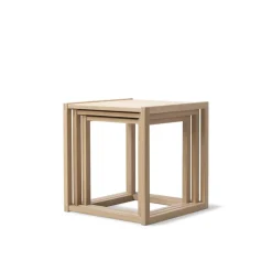 BM375 Nesting Tables / By Børge Mogensen