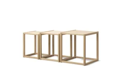 BM375 Nesting Tables / By Børge Mogensen