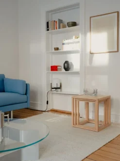 BM375 Nesting Tables / By Børge Mogensen