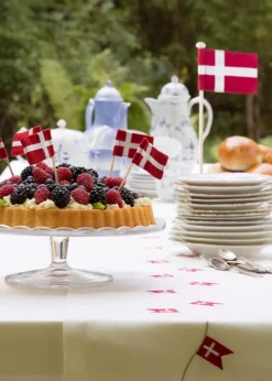 Bordflagstang Med Dannebrog