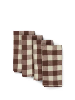 Bothy Check Napkins - Set Of 4