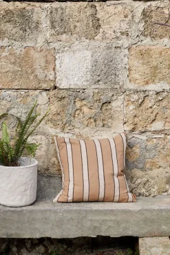 Brown Cotton Cushion Cover