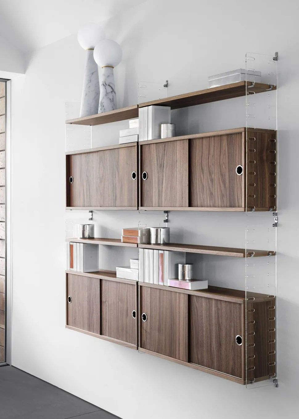 Cabinet w/ Sliding Doors