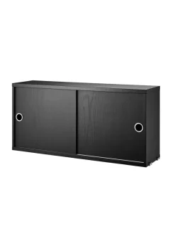 Cabinet w/ Sliding Doors