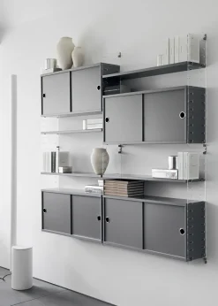 Cabinet w/ Sliding Doors