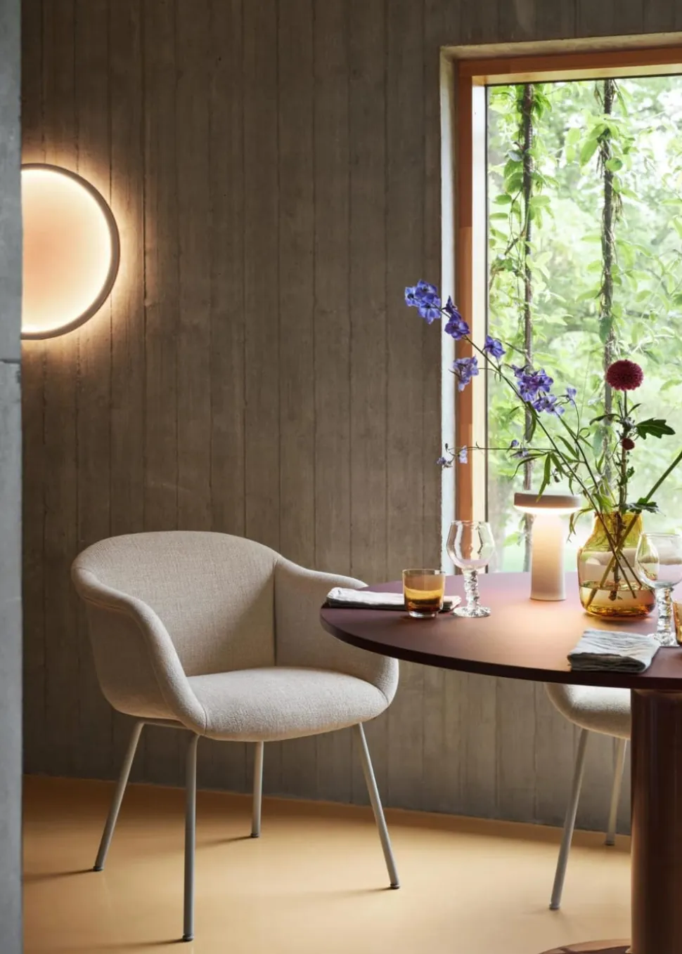 Calm Wall Lamp Ø50 Touch Dim