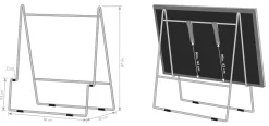 Carry TV stand