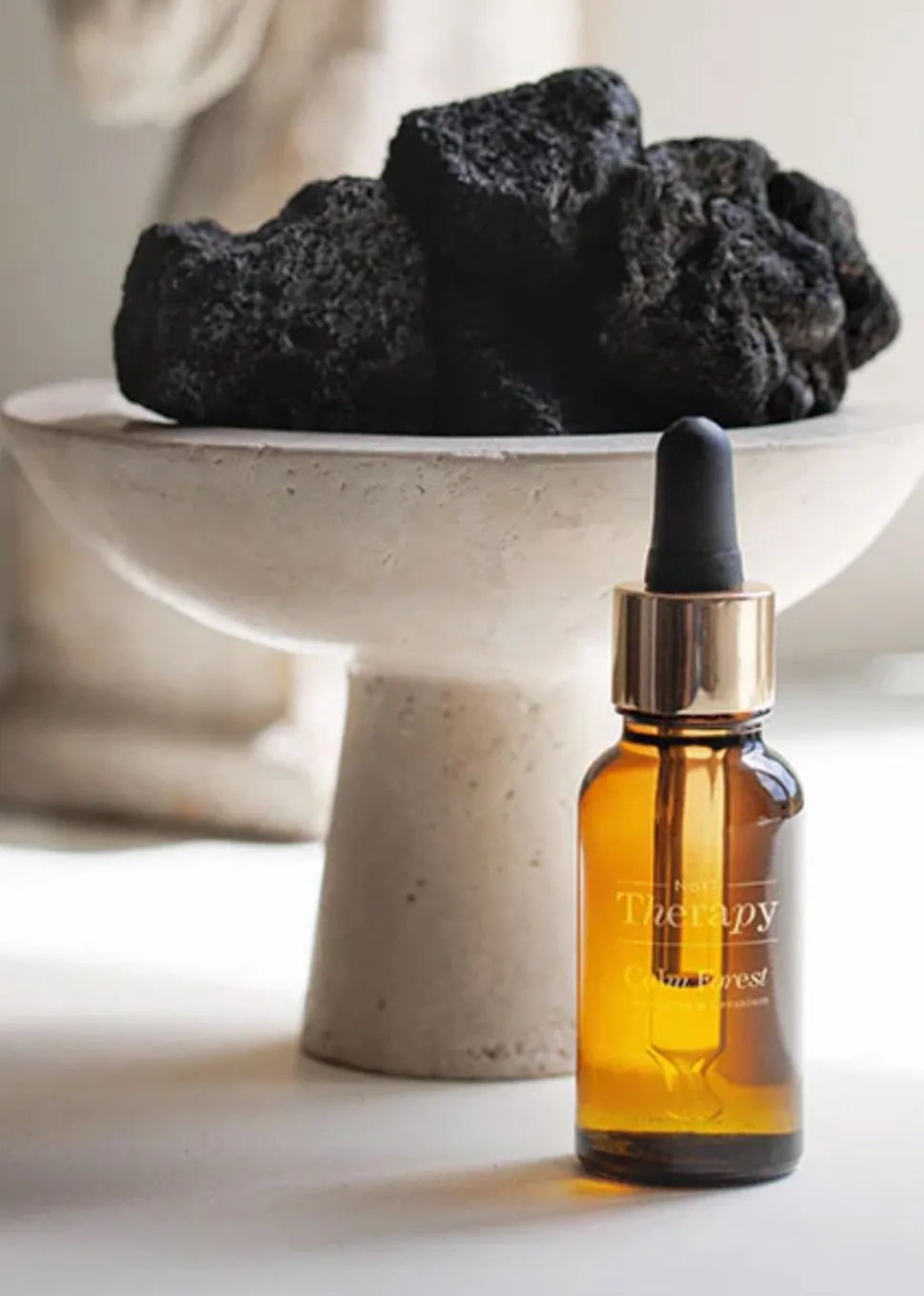 Centerpiece Travertine Diffuser