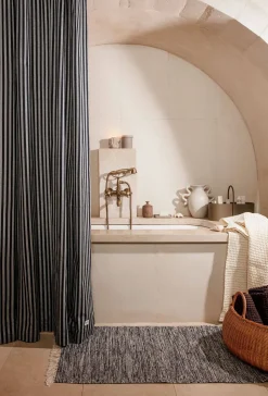 Chambray Shower Curtain