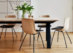 Chess Solid Table Inkl. 1 Butterfly extension leaf / GM 3420 by Nissen & Gehl