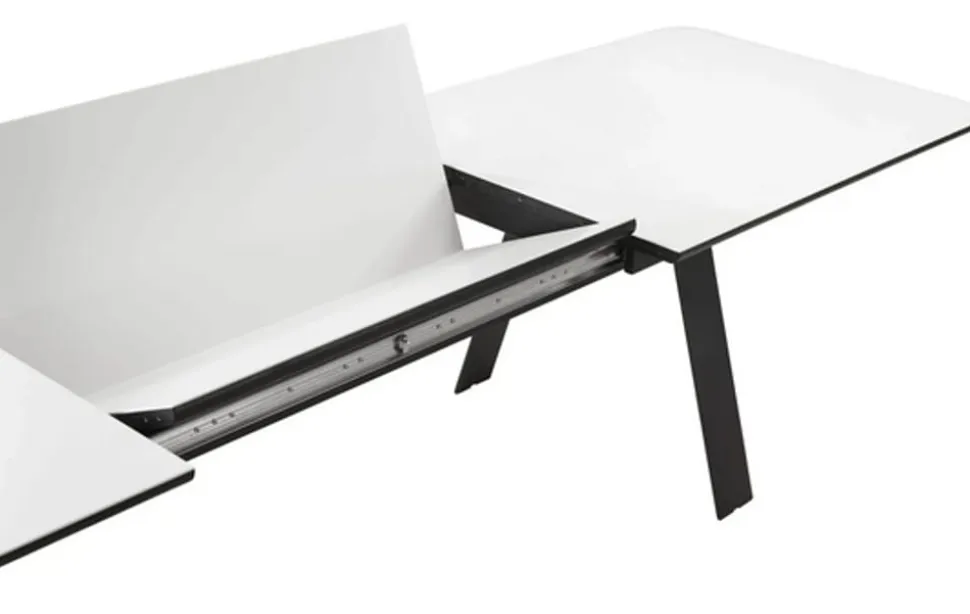 Chess Table w. Corian Top Inkl. 1 Butterfly extension leaf / GM 3400 by Nissen & Gehl