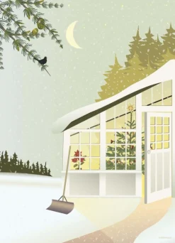 CHRISTMAS IN THE GREENHOUSE - poster