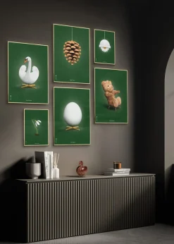 Classic Flowerpot Poster - Green