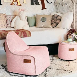 Cobana Junior Lounge Chair & Pouf