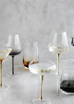 Cocktail glass - Amber / Smoke