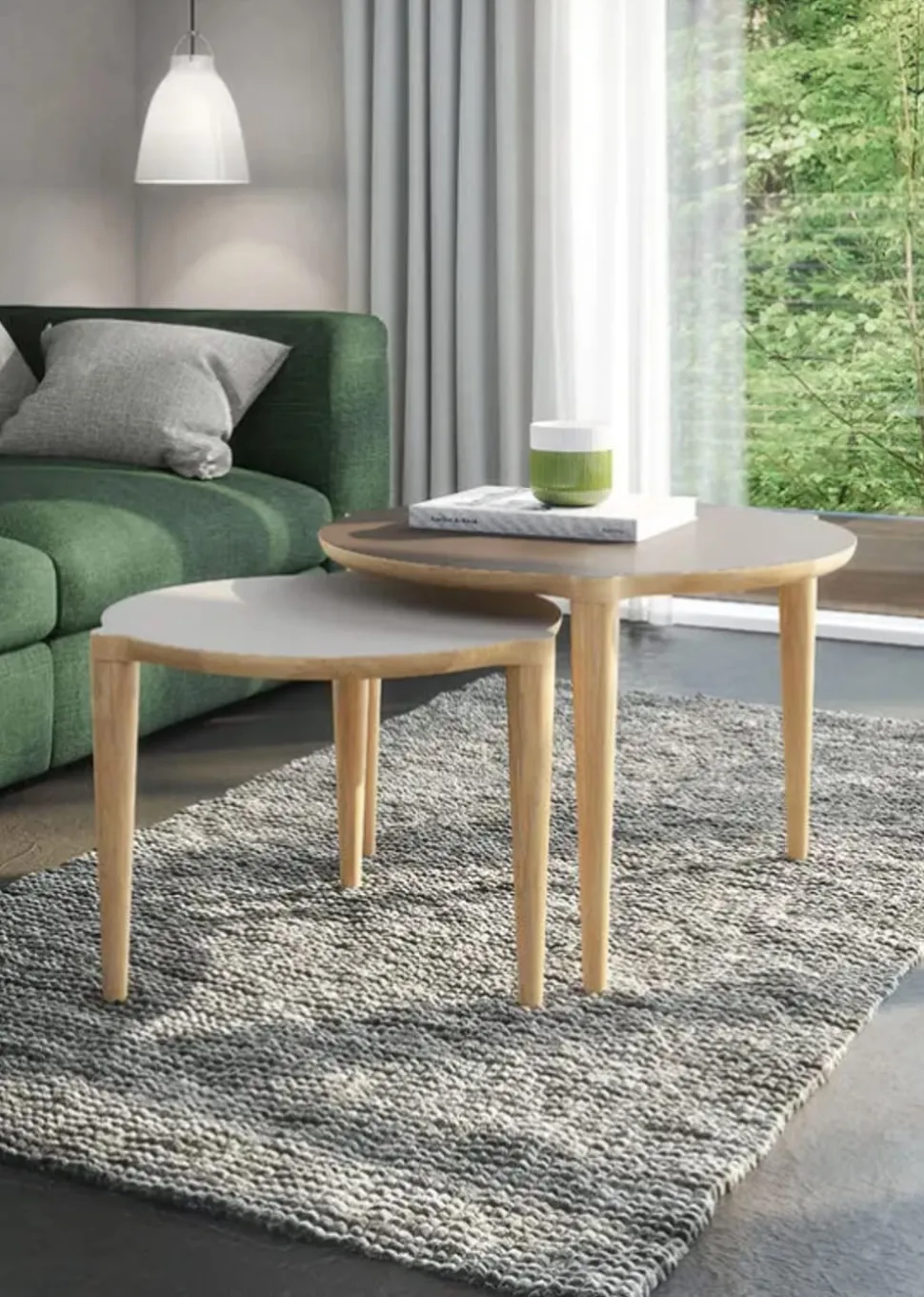 Coffee table / AK510, AK520 & AK550 by Nissen & Gehl