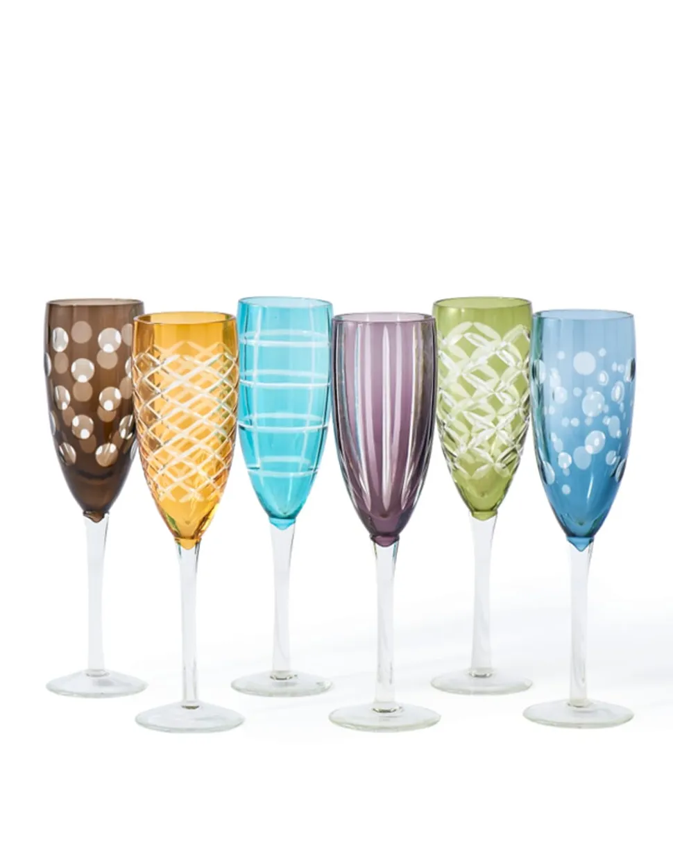 Cuttings Champagne Glass
