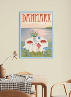 Danmark Jordbær - Poster