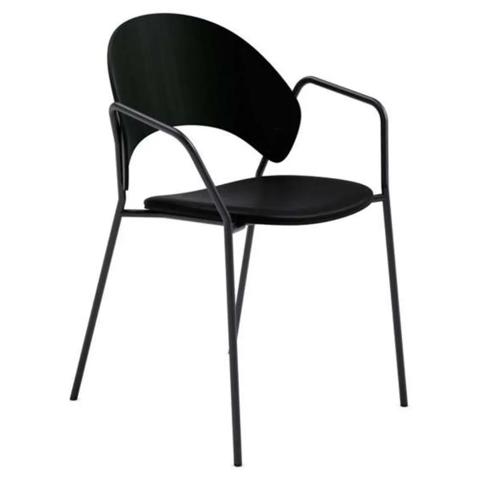 Dosina dining chair with armrest