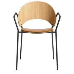 Dosina dining chair with armrest