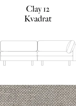 EJ220 Elements 2-seater 2067 by Erik Jørgensen