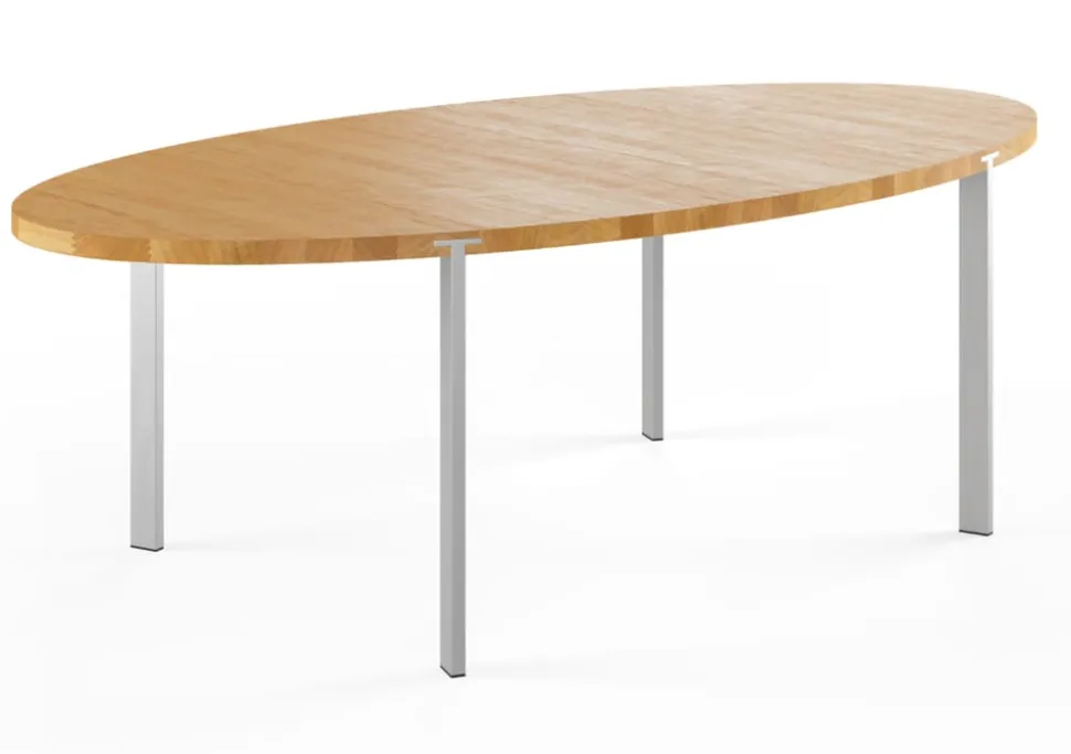 Extension Oval Table / GM 2142 & 2152 by Nissen & Gehl