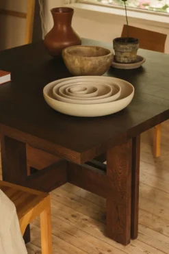 Farmhouse Trestle Table / Square