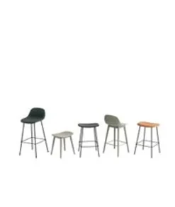 Fiber Bar Stool - Tube Base