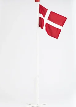 Flagstang Med Dannebrogsflag
