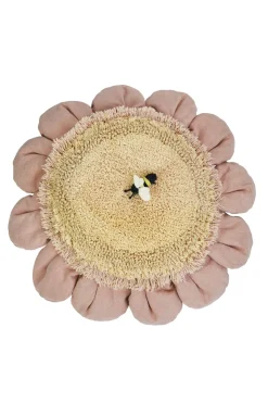 Floor cushion Pink Daisy